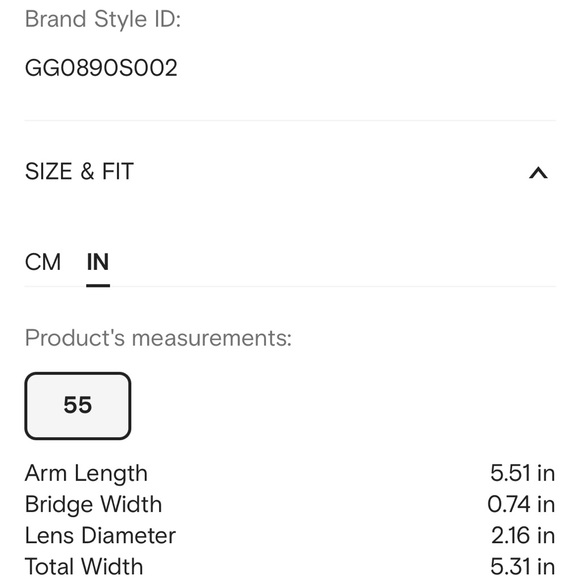 Gucci Sunglasses authentic NWOT main image 5